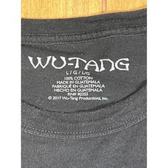 Wu Tang Forever 2017 Long Sleeve single stitch Black L/G Hip Hop Rap Concert Tee