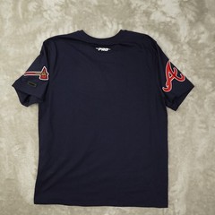 PRO STANDARD Atlanta Braves 3D Logo Pro Team T Shirt Mens Large Embroidered