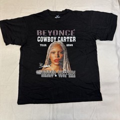 Beyonce Cowboy Carter And The Rodeo Chitlin 25′ Tour Tee Unisex XL Black