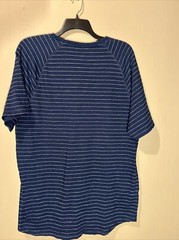 Goodthreads Men’s Short Sleeve Shirt With Buttons Blue Size XXL