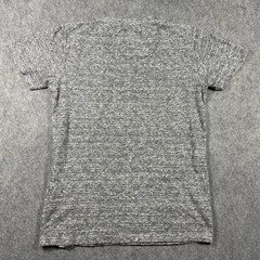 Norse Projects Mens Small Grey Slub Knit Japanese Fabric Pocket T-Shirt Textured