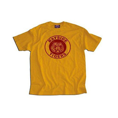 Adult Unisex Saved By The Bell Bayside Tigers Logo T-shirt