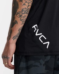 RVCA Men’s Sport Vent SL Performance Tank – Black – New w/Tags