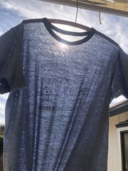 Vintage 1982 Cowboy Western Paper Thin T Shirt Size Medium Ringer Burnout 80s