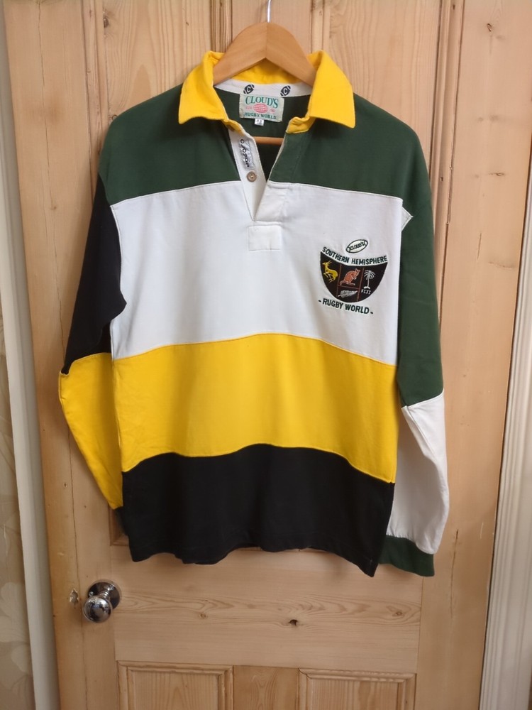 Rugby World Cloud’s cotton Jersey Southern Hemisphere – Size Medium- Embroidery