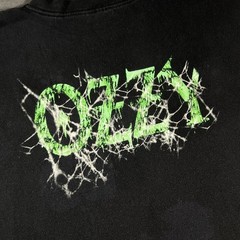 Vintage 1998 Ozzy Osbourne Glow in the Dark Spiderweb Faded Black T-Shirt