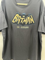 BATMAN CLASSIC TV IN COLOR Licensed Men’s Graphic Tee Shirt Sz 3XL DC Comics