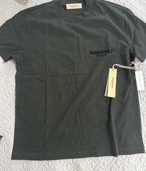 Fear of God Essentials Stretch Limo Black Short Sleeve T-Shirt Size X-Small (XS)