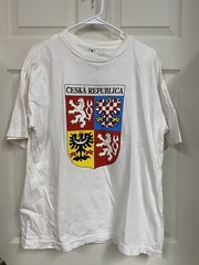 RARE Vintage Czech Republic Ceska Republica Shirt XXL Plain Sailing