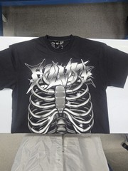 EVIL VICE “CHROME” SKELETON MEN’S SIZE XL BLACK BNWT & BAG $90 🔥🔥🔥