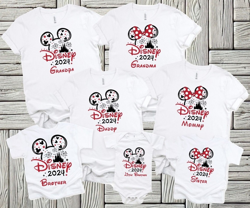 Disney Family Vacation Trip T-Shirt Disneyworld Shirt Disneyland Matching Tshirt