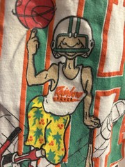 80s University Of Hawaii UH Sports Poly Tees Single Stitch I Support Rainbows 🌈