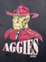 Vintage 90s Aggies New Mexico State NMSU T-Shirt Size XL