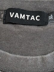 VAMTAC Men’s XL Vintage Washed T-Shirt Oversized Boxy Fit – Streetwear Trend