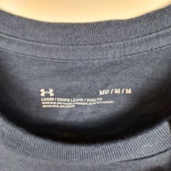 Under Armour Shirt Men’s Navy Blue UA Freedom Flag Big Logo USA sz Medium NWT