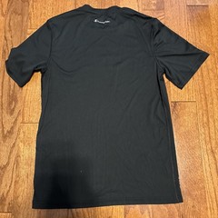 Champion Men’s Vapor Crew Neck T- Shirt In Black With Logo Size Small