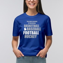Four Seasons of Michigan T-Shirt