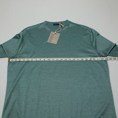Italo Ferretti NWT Short Sleeve Crew Neck T-Shirt Size XL in Green 100% Cotton