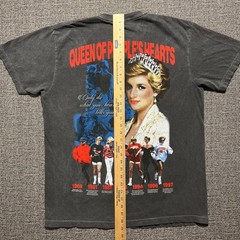 Princess Diana Shirt Large Moby Thrift Vintage Style 90s Rap Tee Queen Of Hearts