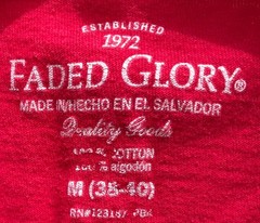 Faded Glory American Bikes Sleeveless T Shirt Men M 38-40 Red Motorcycle Graphic