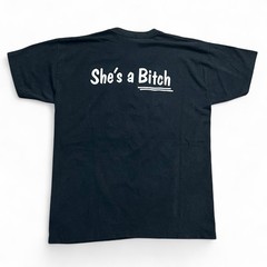 Vintage 80s Lord Tracy T Shirt She’s A Bitch Tour Black XL