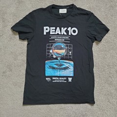 T-Bar x Cotton On Graphic Tee Men’s Large Black Peak 10 May Vary In Colour