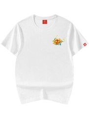 Niepce Emerald Kirin Embroidered Tee Japanese Streetwear T-Shirt for Men