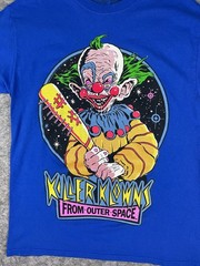 Killer Klowns From Outer Space T Shirt Movie Horror Comedy Mens Medium