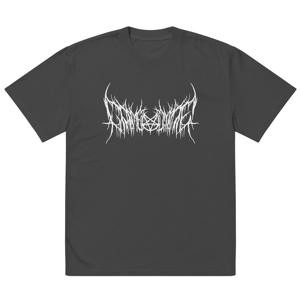 Crime Time Oversized faded t-shirt