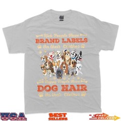 Rich People Have Brand Labels On Their Clothes Happy People T-Shirt
