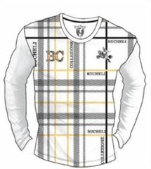 Men’s Long Sleeve Bucheli T Shirt,Italian Style,Cotton,Stretch S to XL….A11.A