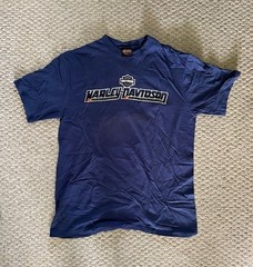 bundle of 4 mens used harley davidson t-shirt two-XL, two- 2XL