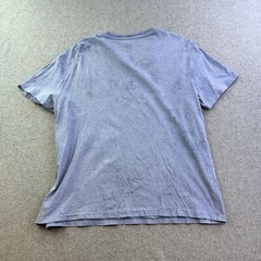Polo Ralph Lauren Shirt Mens Large Blue Short Sleeve V Neck Classic Casual Adult