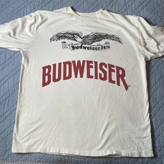 Pacsun Budweiser Beer T-Shirt Tee Sz Medium M Long Sleeve Graphic States Eagle