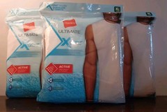 Hanes ULTIMATE X-Temp Tagless Sleeveless Men’s Active T-Shirt SZ: XL 3-Pack 2014