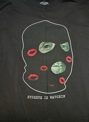 Streetz Iz Watchin Ski Mask Men’s T-Shirt Size 4XL