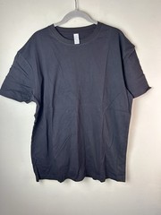 Mens Crew Neck T-Shirt Lot of 4 100% Cotton Gray Black New Basics Neutral Sz XL