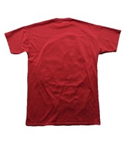 Vintage Kick’s Christmas Frequent Flyer Red Solid Graphic T-Shirt Men’s XL