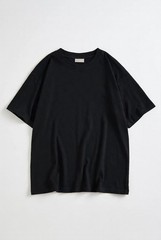 Oversized Black T-Shirt Men Plus Size 2XL-6XL 100% Cotton Heavyweight Boxy Fit