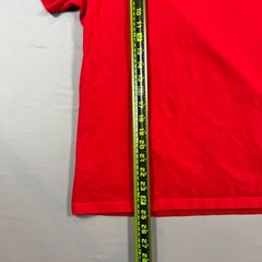 Hugo Boss T Shirt Mens Small Red Logo Print Short Sleeve Crew Neck Pullover