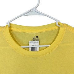 NEW John Ashford Easy Care Sunwash Yellow Short Sleeve Tee Men’s Large