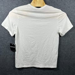 2 Calvin Klein Shirt Mens Medium Blue White Graphic CK Logo Short Sleeve Tees