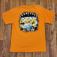 Tennessee Vols Shirt Adult Large Orange Tennessee Tough Alstyle Football