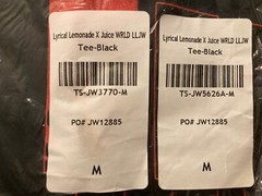 Lyrical Lemonade x Juice Wrld Shirt Medium Brand New Sealed (2020 Release)