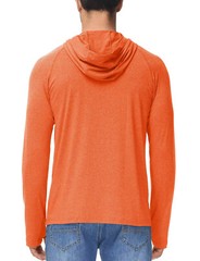 UPF 50+ Men’s Sun Block Hoodie Long Sleeve UV Shirts Quick Dry Performance Tops