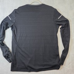 Adidas Performance Men’s Sequencials Heathered Long Sleeve Tee, Black, Medium