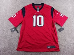 Nike NFL XXL On Field Houston Texans 10 Hopkins Mens Jersey Red NWOT