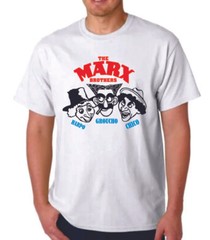 THE MARX BROS T-SHIRT TEE VINTAGE REPRO MOVIE GROUCHO CHICO HARPO COMEDY