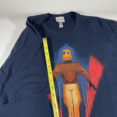 Disney Wondergroud Gallery T Shirt XL Rocketeer Movie Graphic Print Preowned
