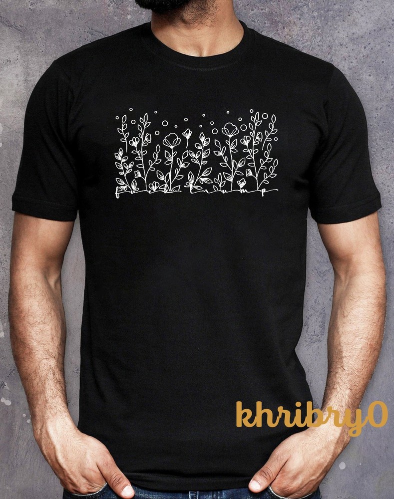 FDT Subtle Anti Trump Flower T-Shirt